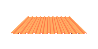 Профлист С-18 1000/1023 мм х 0,3 мм (цветной)