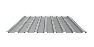 Профлист С-20 1060/1150 мм х 0,7 мм (оцинкованный)